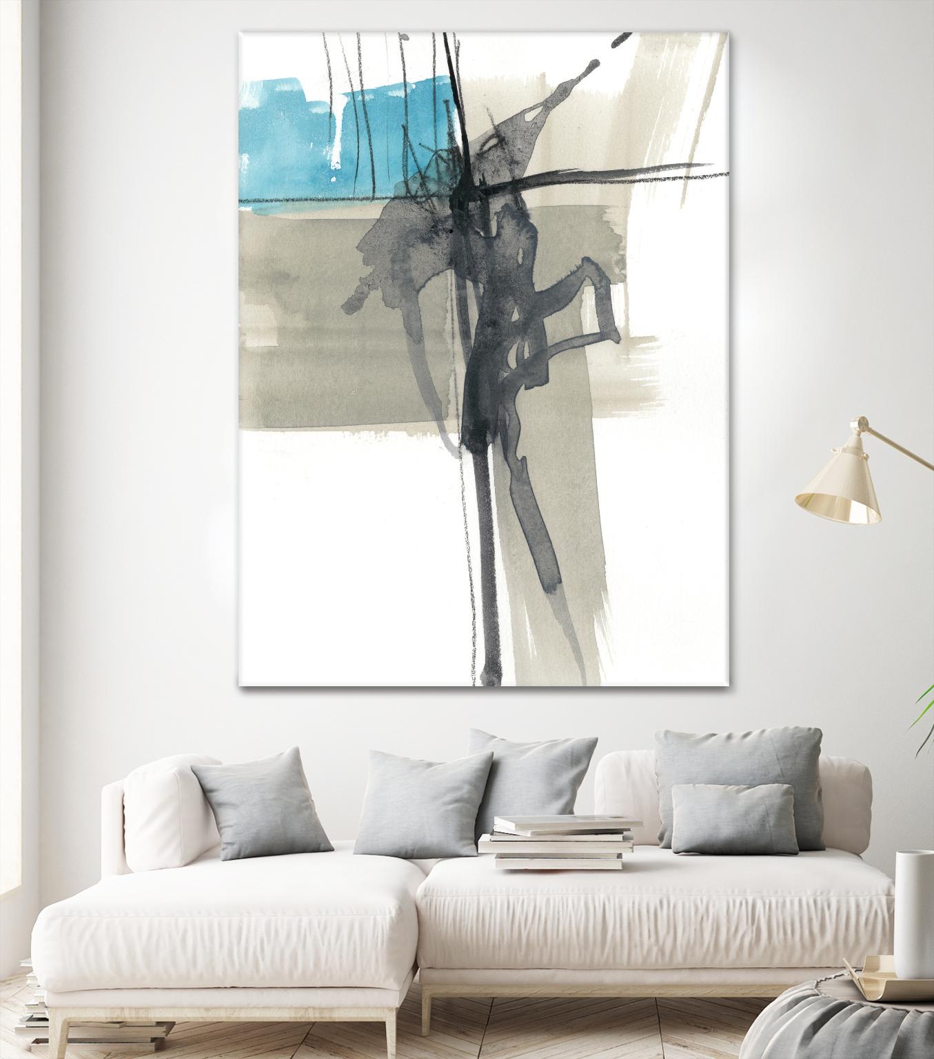 Kinetic Grid I by Jennifer Goldberger on GIANT ART - abstract