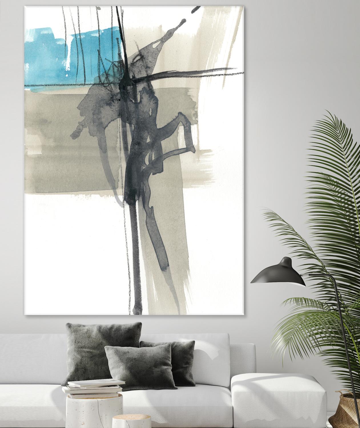 Kinetic Grid I by Jennifer Goldberger on GIANT ART - abstract