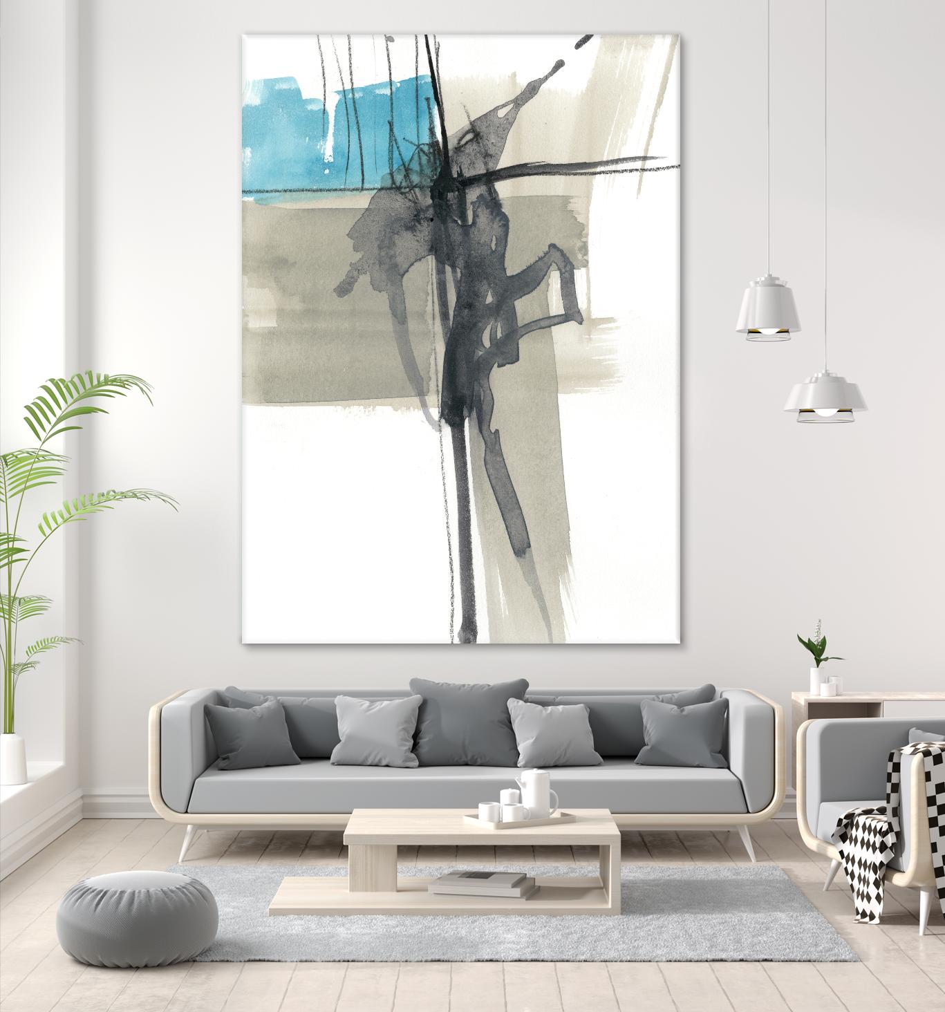 Kinetic Grid I by Jennifer Goldberger on GIANT ART - abstract