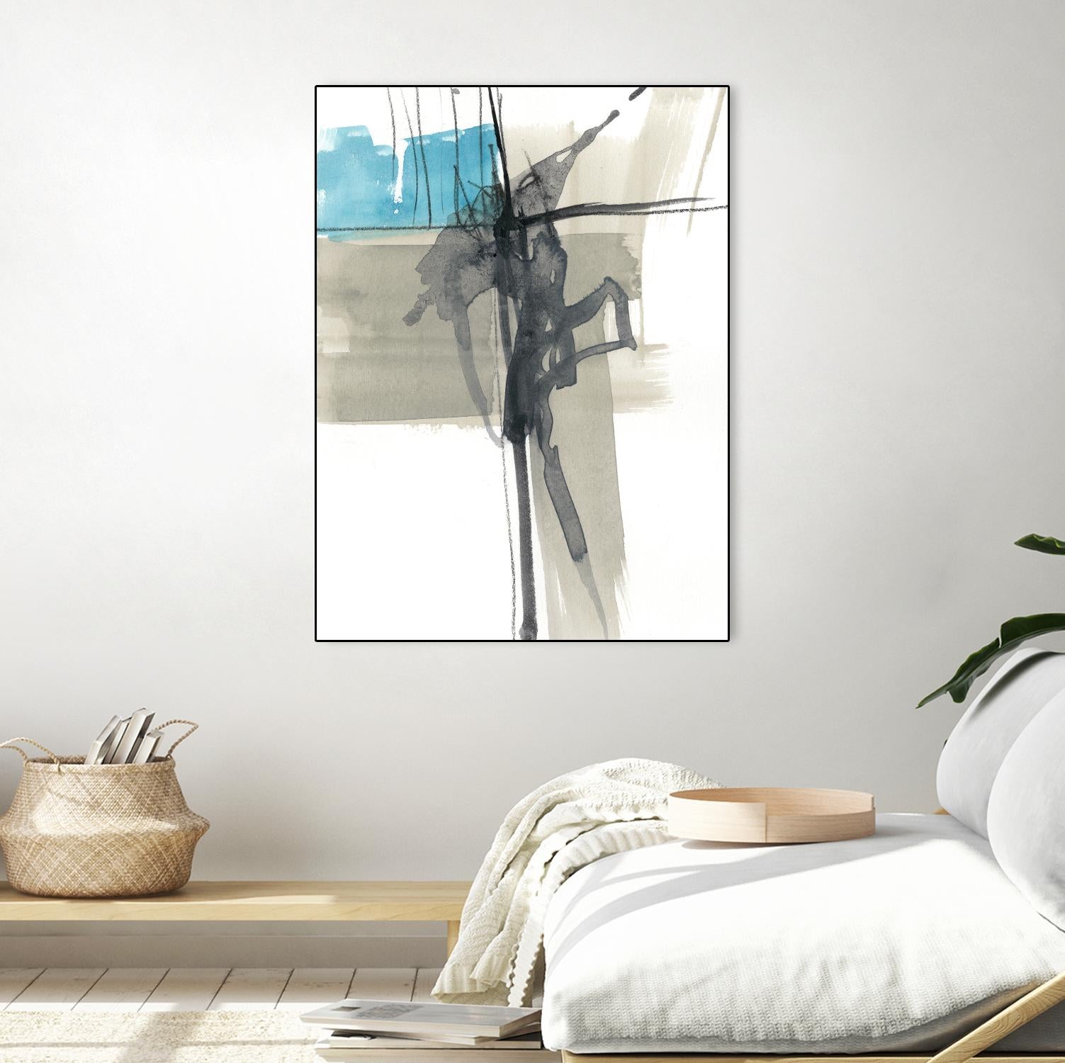 Kinetic Grid I by Jennifer Goldberger on GIANT ART - abstract