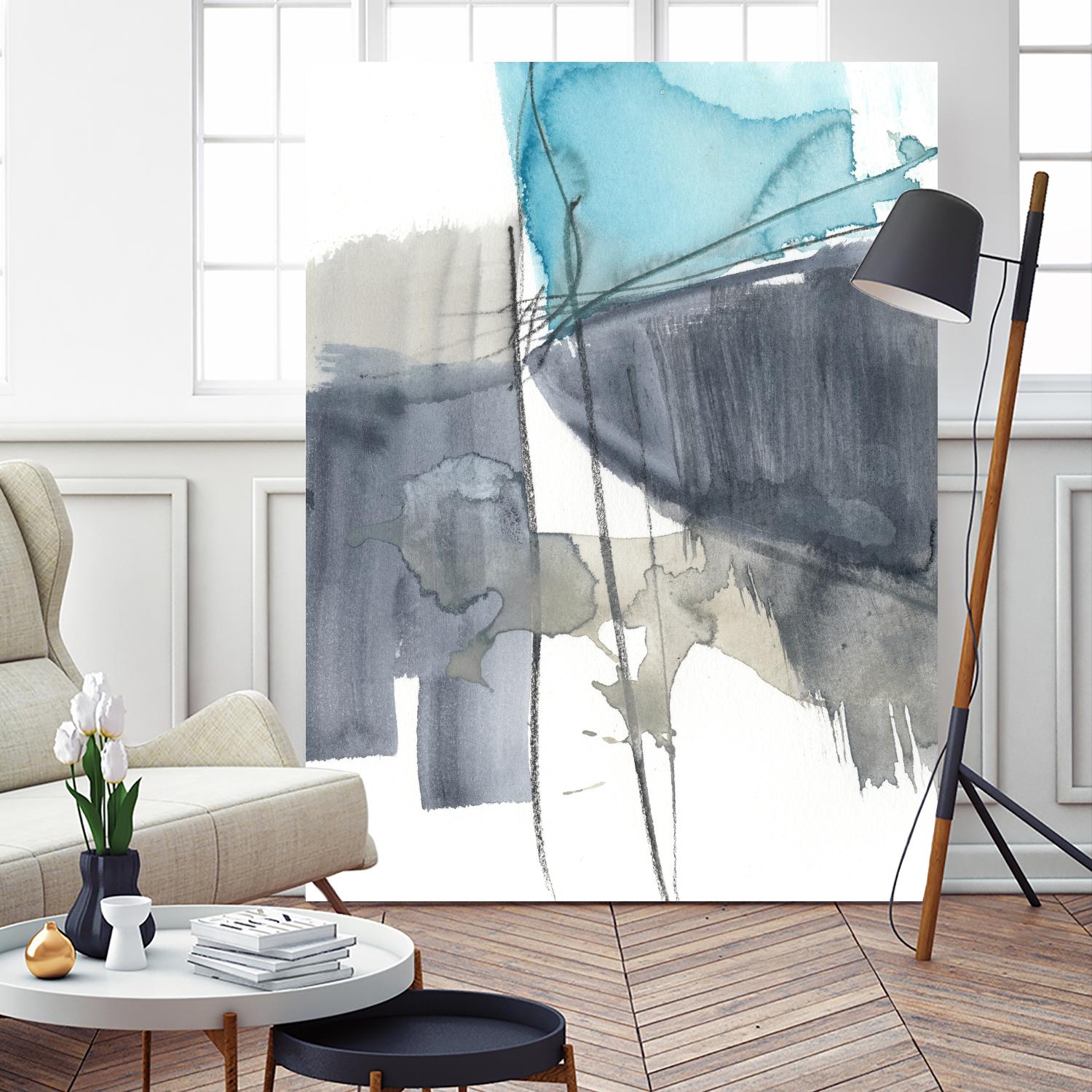 Kinetic Grid VI by Jennifer Goldberger on GIANT ART - abstract