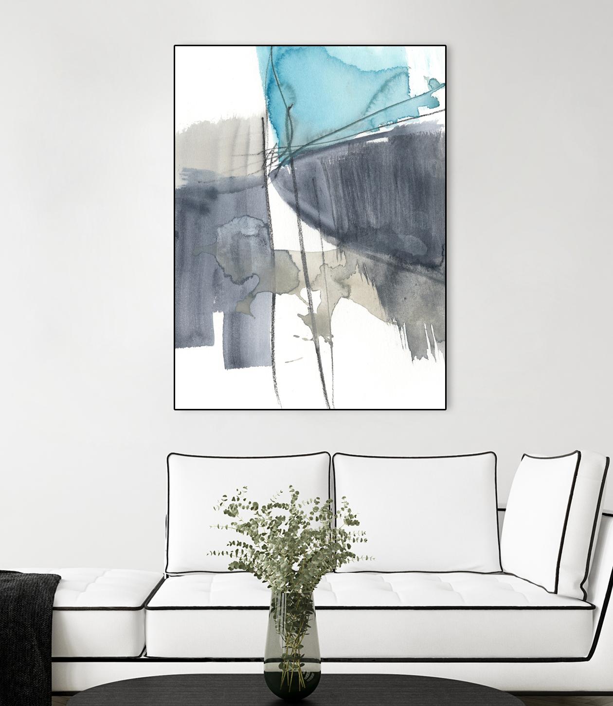 Kinetic Grid VI by Jennifer Goldberger on GIANT ART - abstract