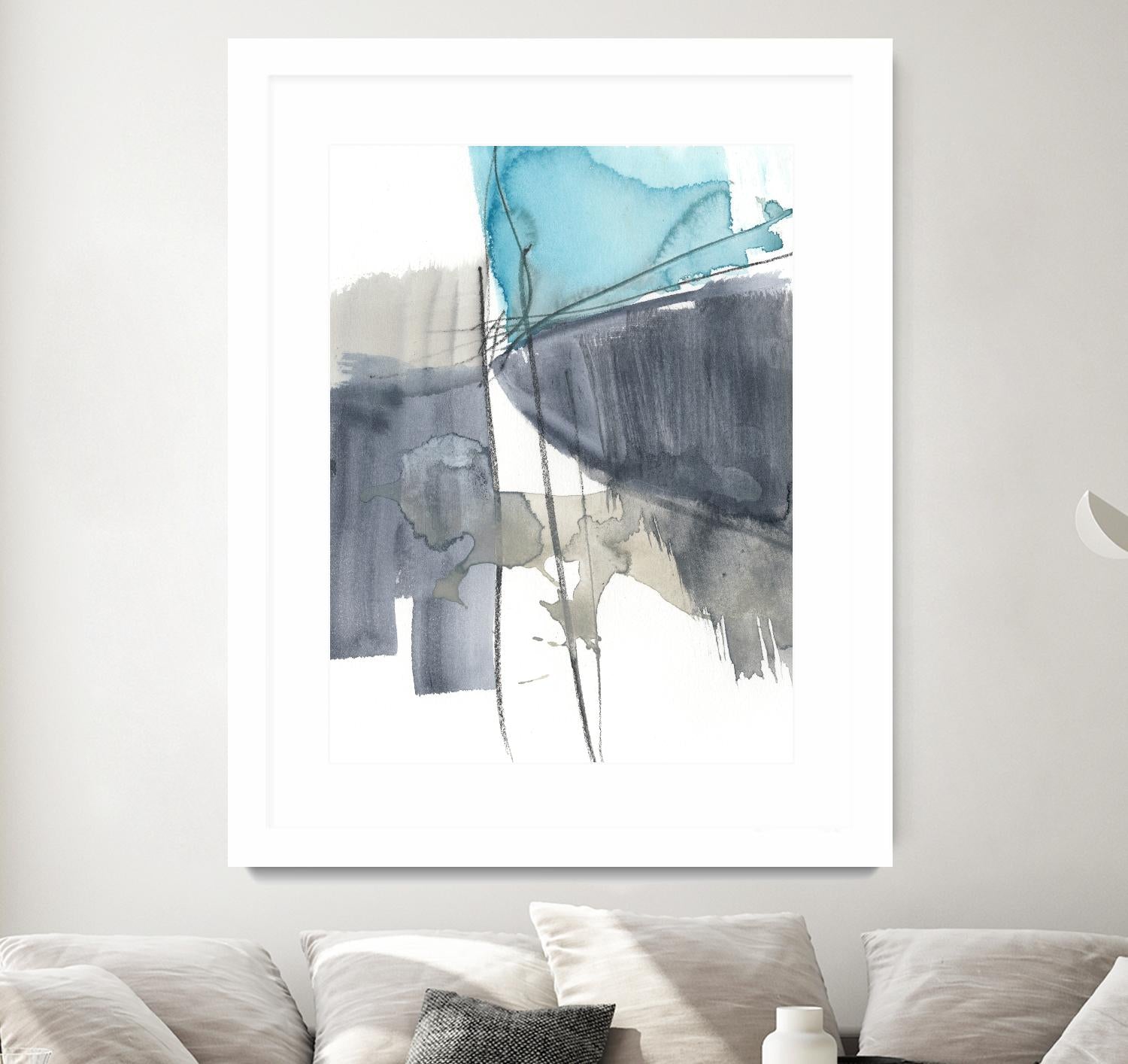 Kinetic Grid VI by Jennifer Goldberger on GIANT ART - abstract