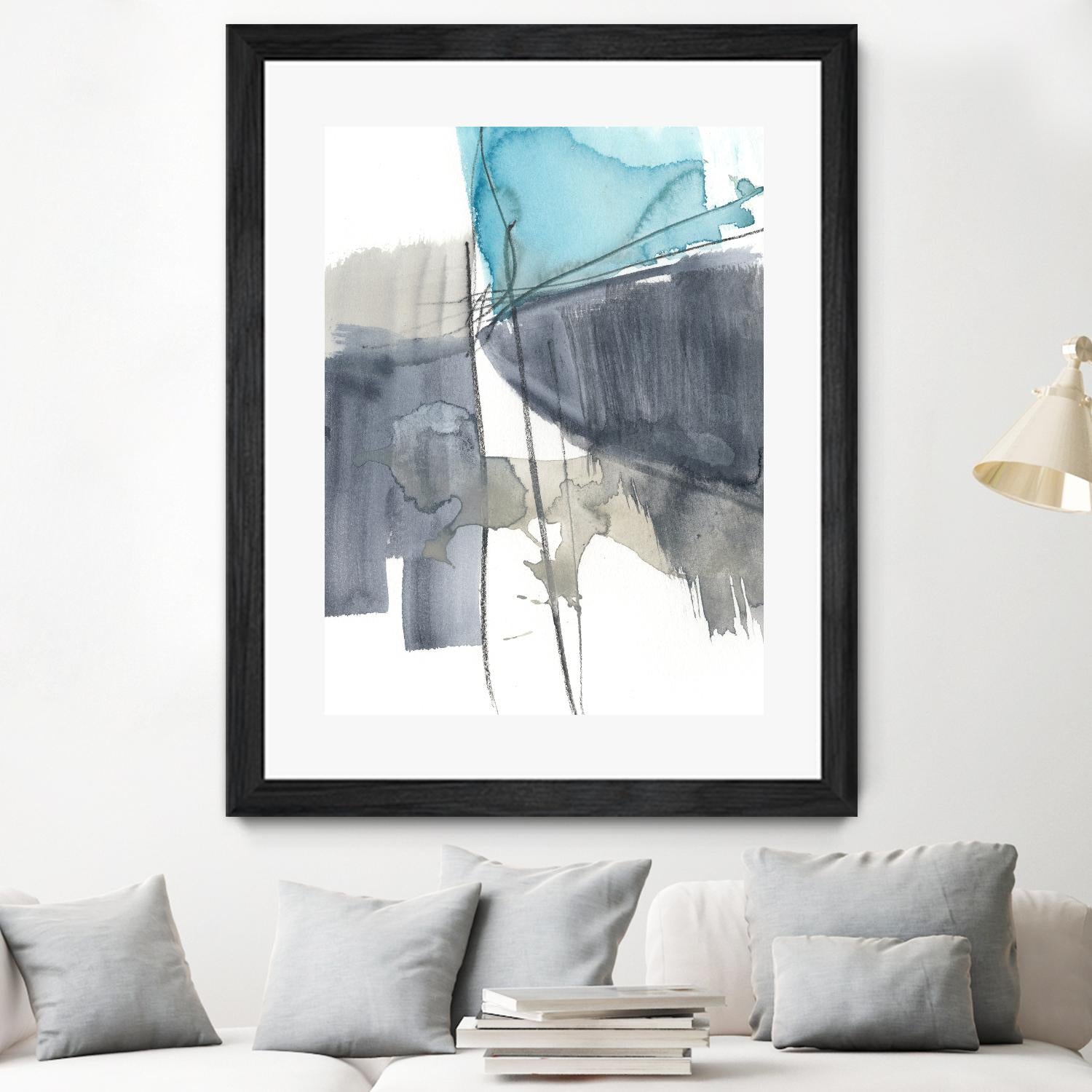 Kinetic Grid VI by Jennifer Goldberger on GIANT ART - abstract