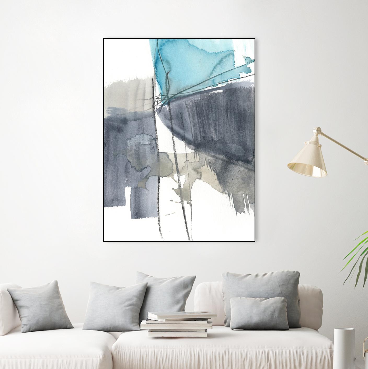 Kinetic Grid VI by Jennifer Goldberger on GIANT ART - abstract