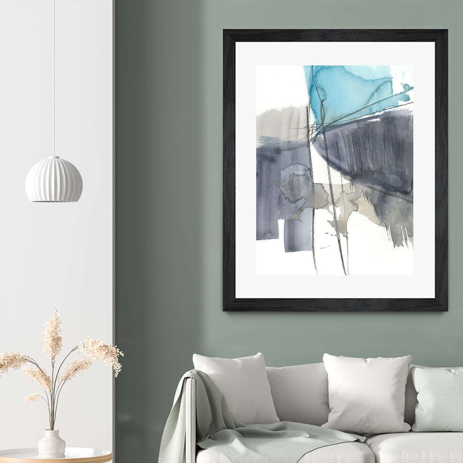 Kinetic Grid VI by Jennifer Goldberger on GIANT ART - abstract