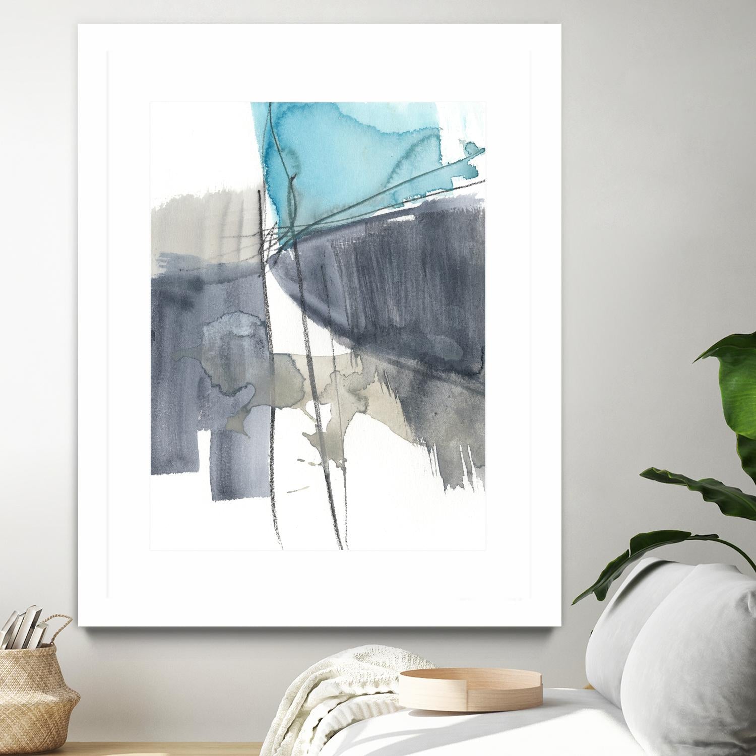 Kinetic Grid VI by Jennifer Goldberger on GIANT ART - abstract