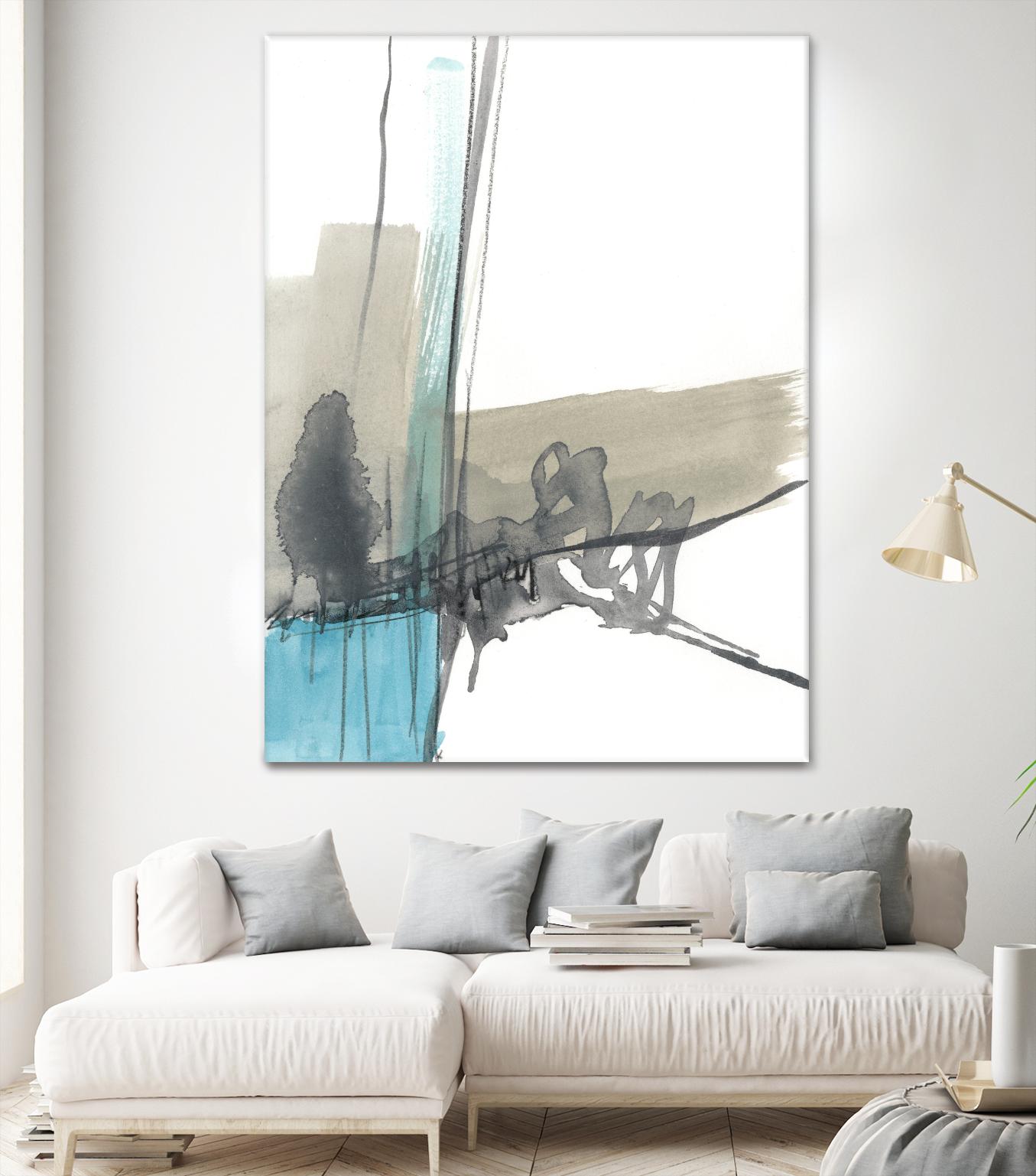 Kinetic Grid IX by Jennifer Goldberger on GIANT ART - abstract