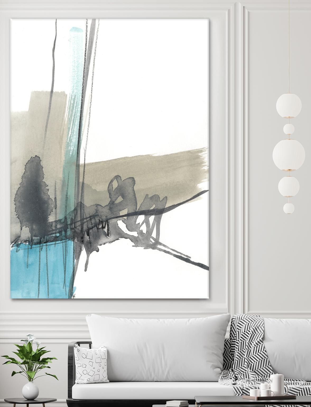 Kinetic Grid IX by Jennifer Goldberger on GIANT ART - abstract