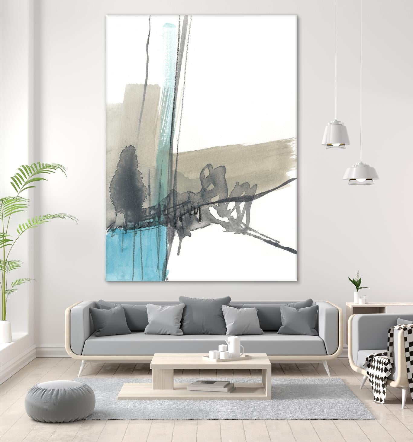 Kinetic Grid IX by Jennifer Goldberger on GIANT ART - abstract