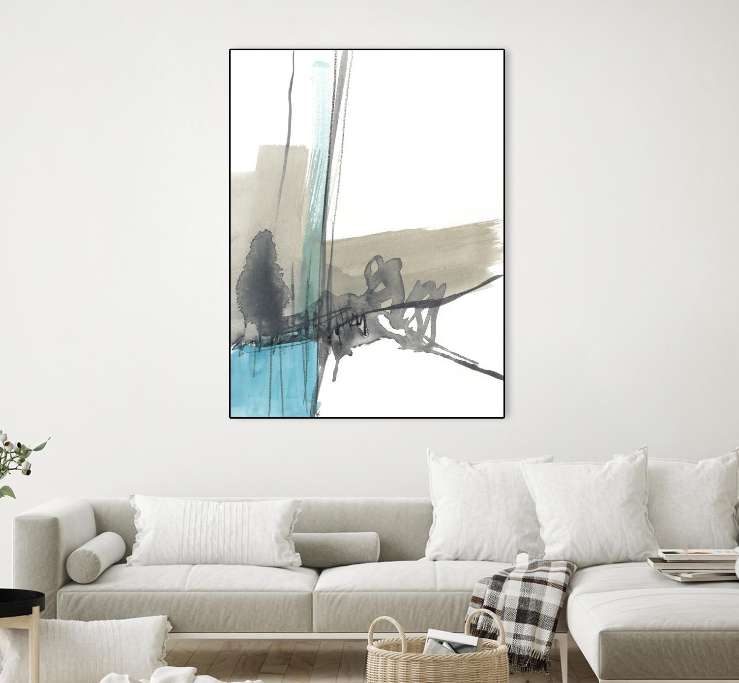 Kinetic Grid IX by Jennifer Goldberger on GIANT ART - abstract