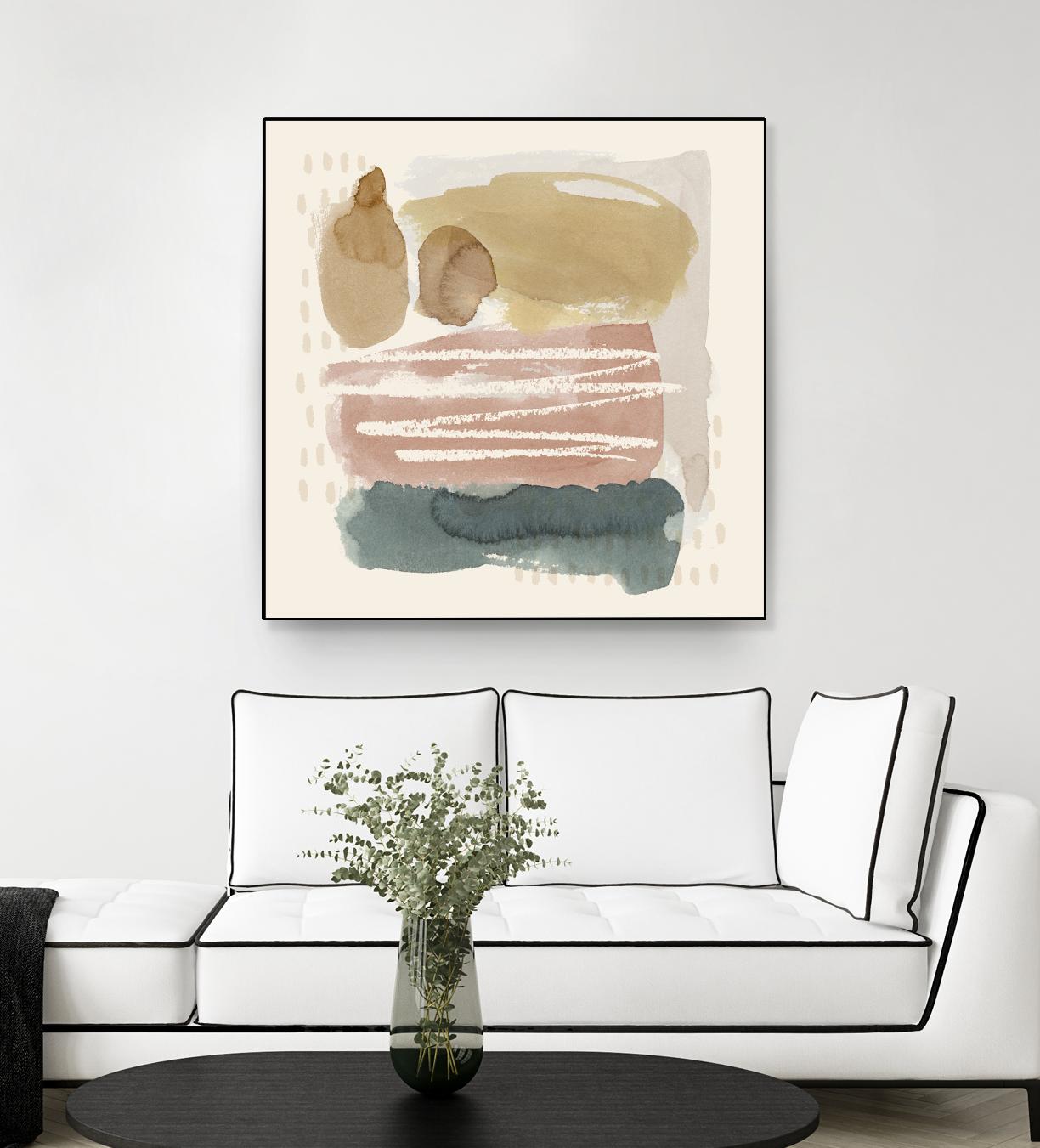 Ochre Echo I by Grace Popp on GIANT ART - abstract