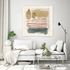 Ochre Echo I by Grace Popp on GIANT ART - abstract