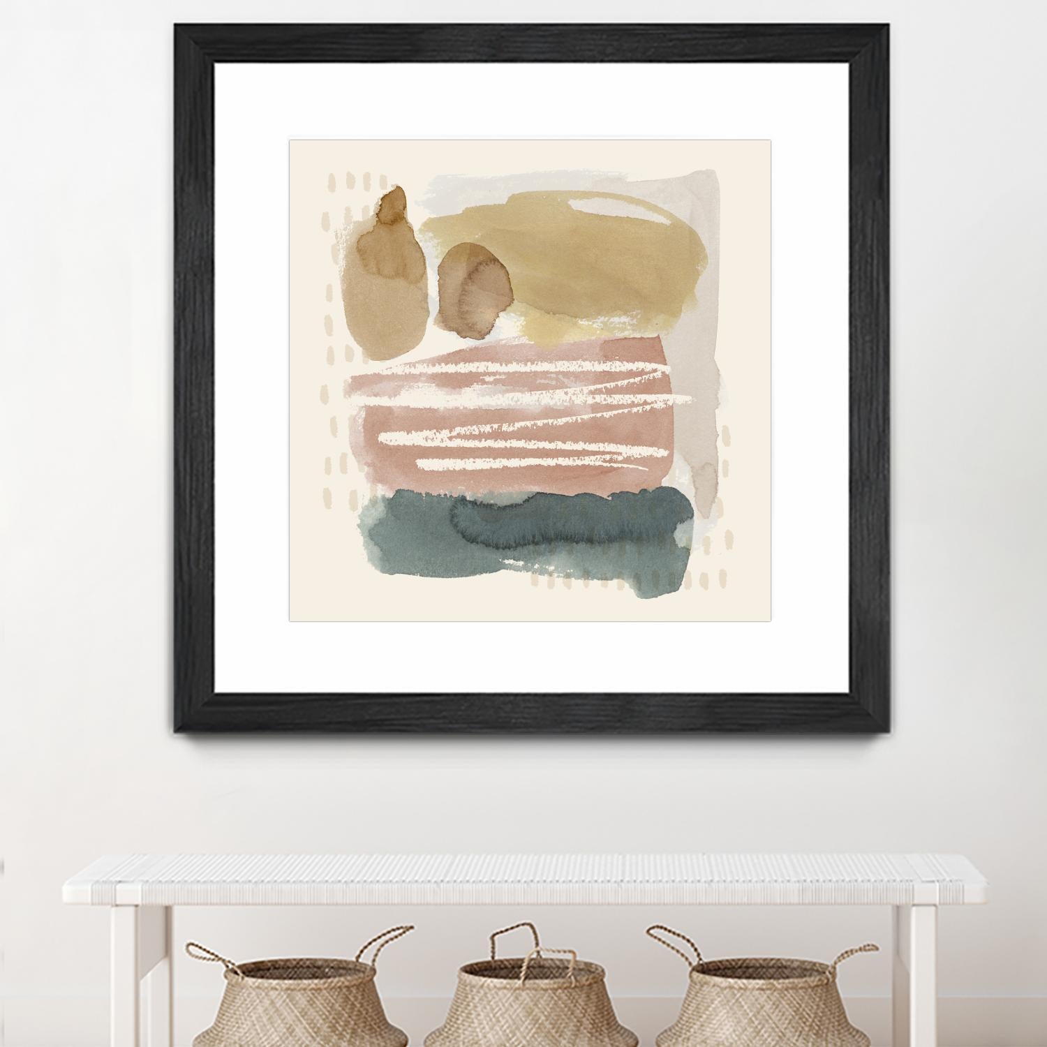 Ochre Echo I by Grace Popp on GIANT ART - abstract