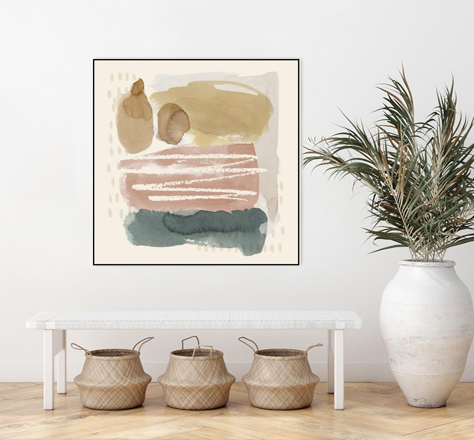 Ochre Echo I by Grace Popp on GIANT ART - abstract