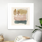 Ochre Echo I by Grace Popp on GIANT ART - abstract