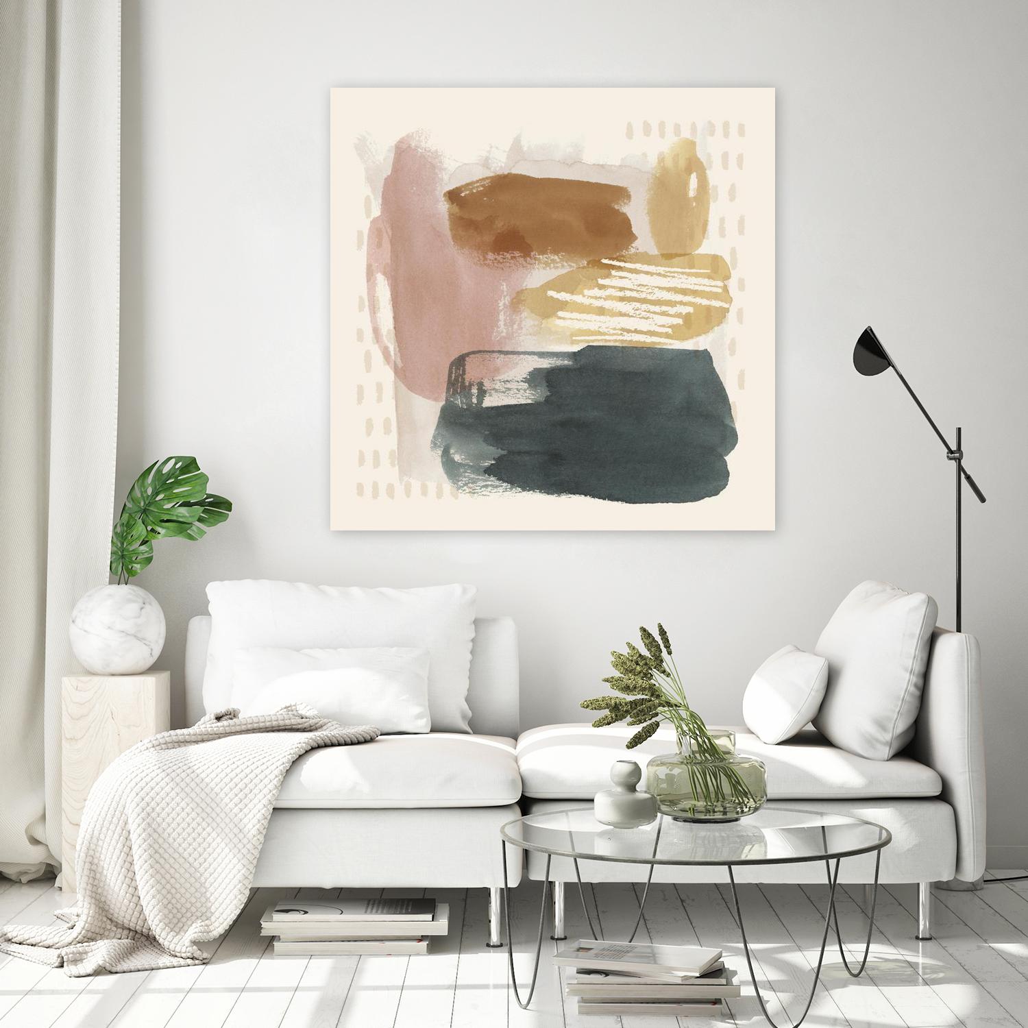 Ochre Echo IV by Grace Popp on GIANT ART - abstract