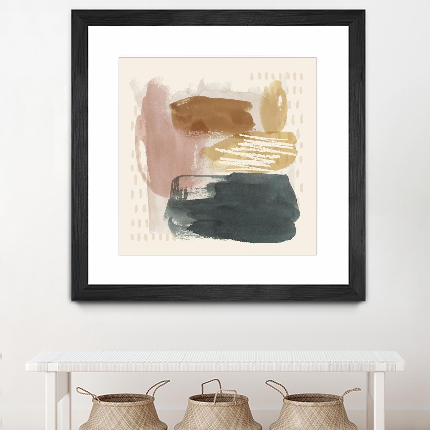 Ochre Echo IV by Grace Popp on GIANT ART - abstract