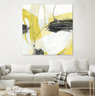 Conduit II by June Erica Vess on GIANT ART - yellow abstract