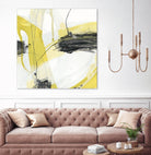Conduit II by June Erica Vess on GIANT ART - yellow abstract