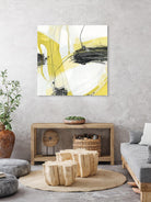 Conduit II by June Erica Vess on GIANT ART - yellow abstract