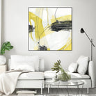 Conduit II by June Erica Vess on GIANT ART - yellow abstract