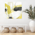 Conduit II by June Erica Vess on GIANT ART - yellow abstract