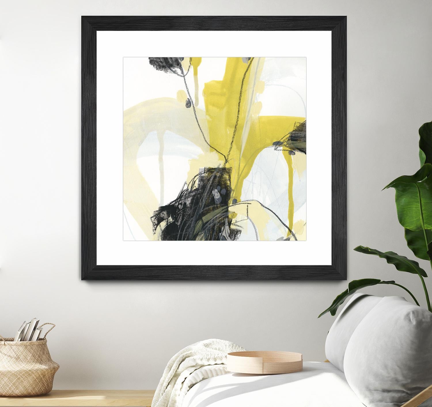 Conduit III by June Erica Vess on GIANT ART - yellow abstract