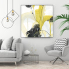 Conduit III by June Erica Vess on GIANT ART - yellow abstract
