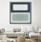 Maritime Color Field I by Emma Scarvey on GIANT ART - green abstract