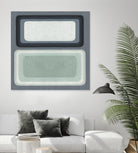 Maritime Color Field I by Emma Scarvey on GIANT ART - green abstract