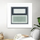 Maritime Color Field I by Emma Scarvey on GIANT ART - green abstract