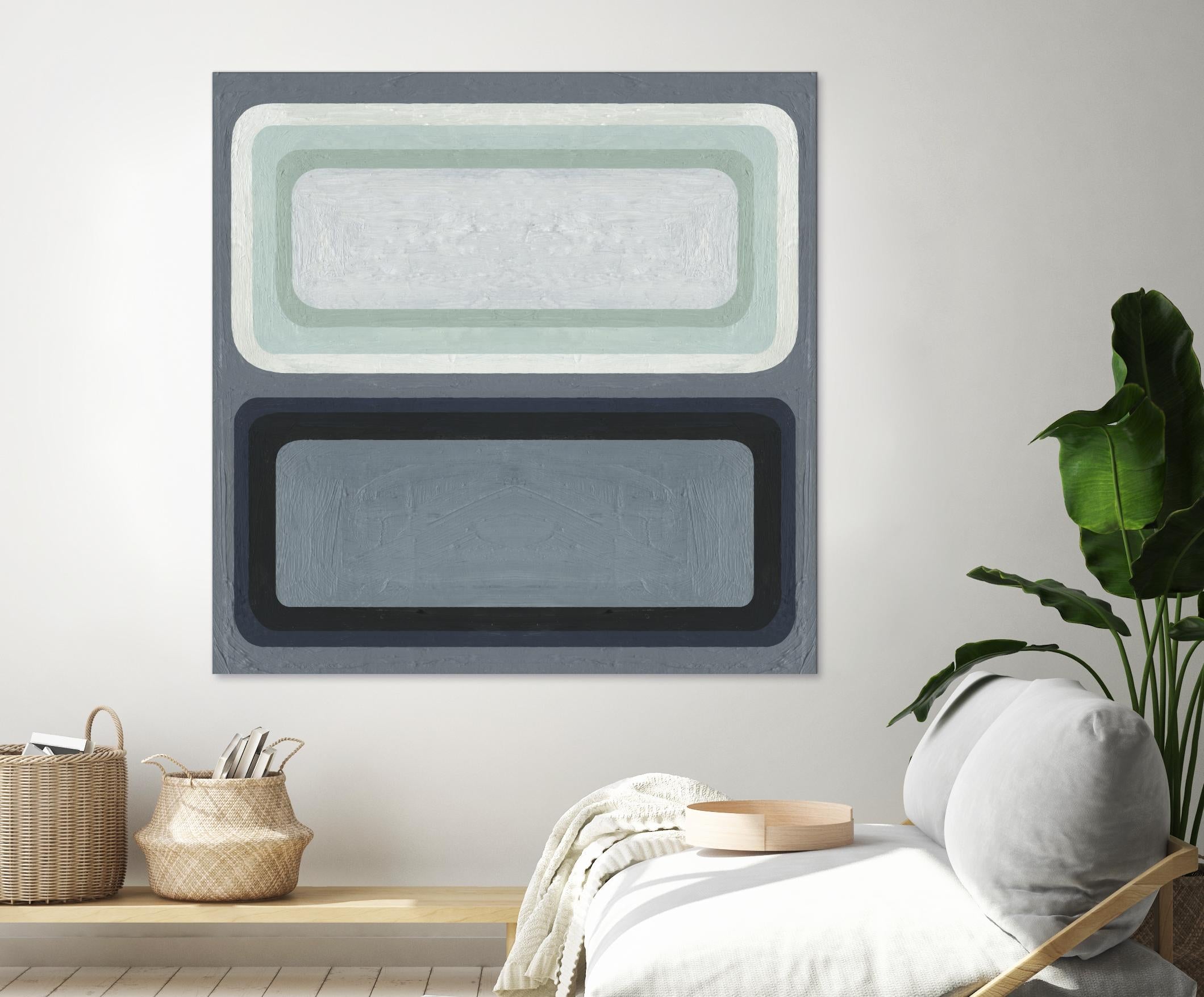 Maritime Color Field II by Emma Scarvey on GIANT ART - green abstract