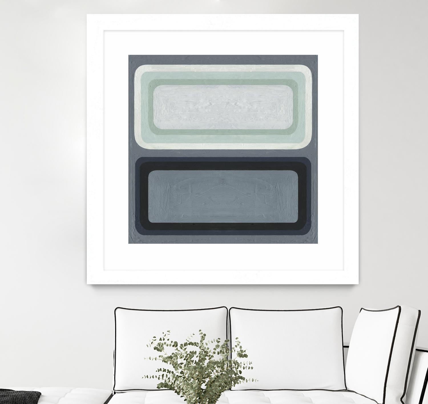 Maritime Color Field II by Emma Scarvey on GIANT ART - green abstract