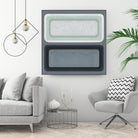 Maritime Color Field II by Emma Scarvey on GIANT ART - green abstract