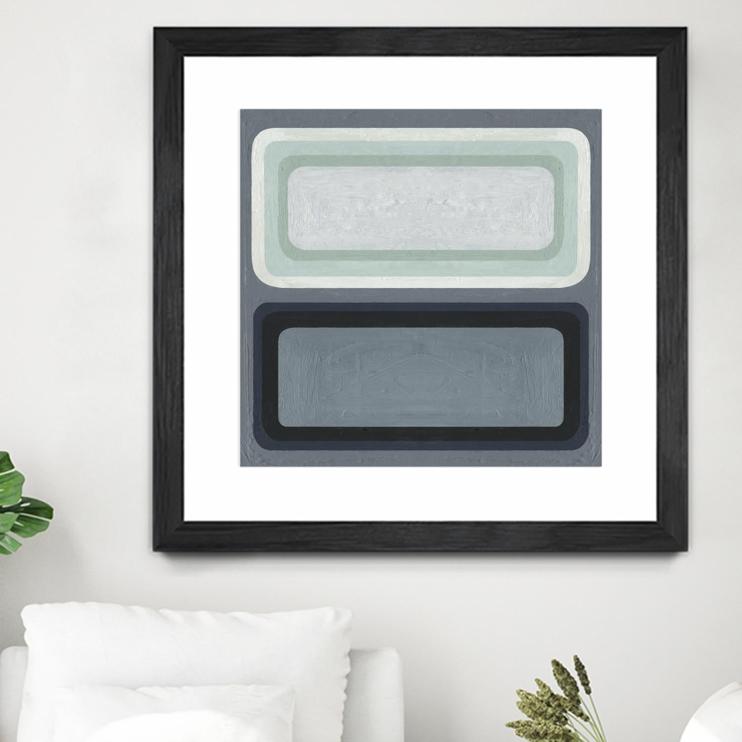 Maritime Color Field II by Emma Scarvey on GIANT ART - green abstract