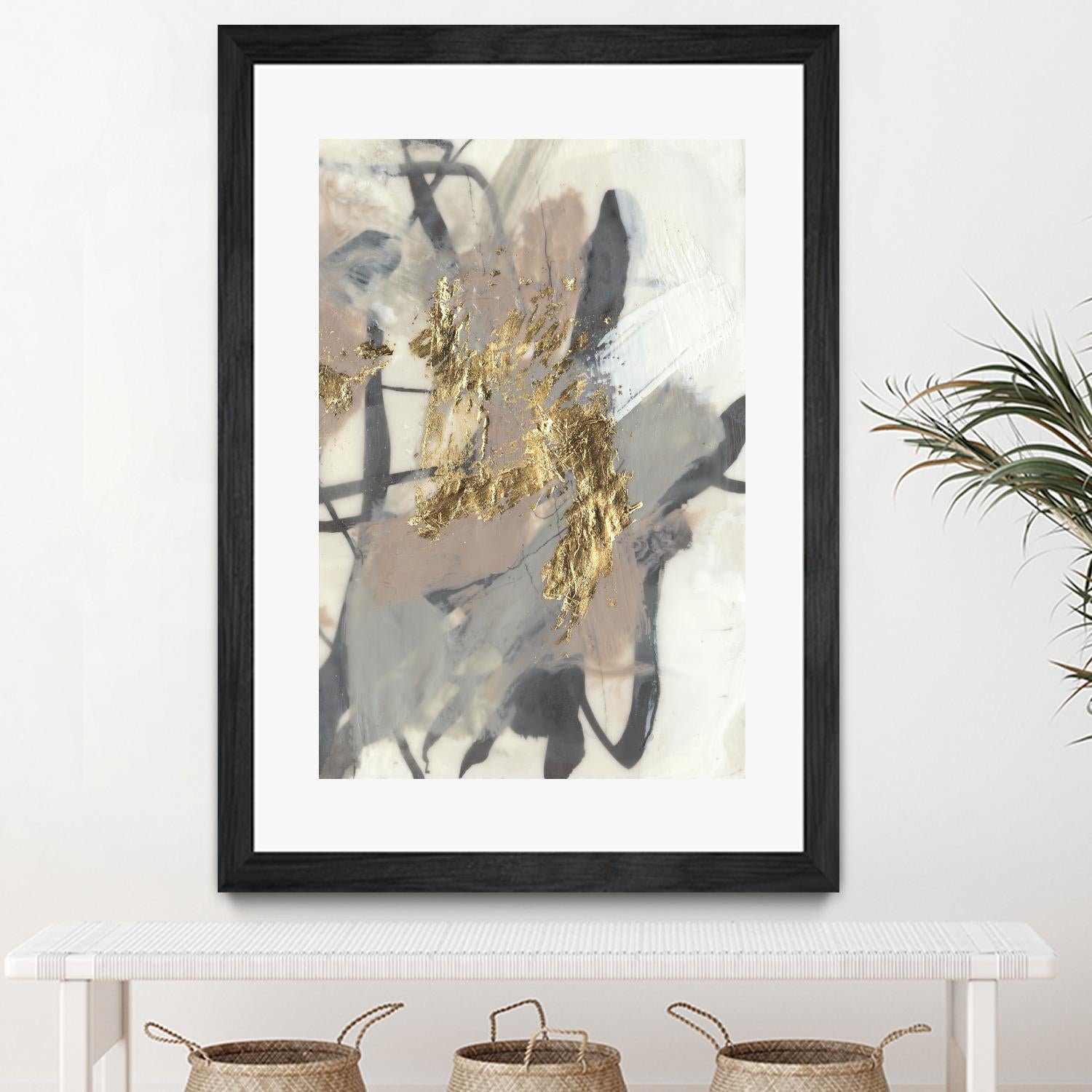 Golden Blush II by Jennifer Goldberger on GIANT ART - abstract