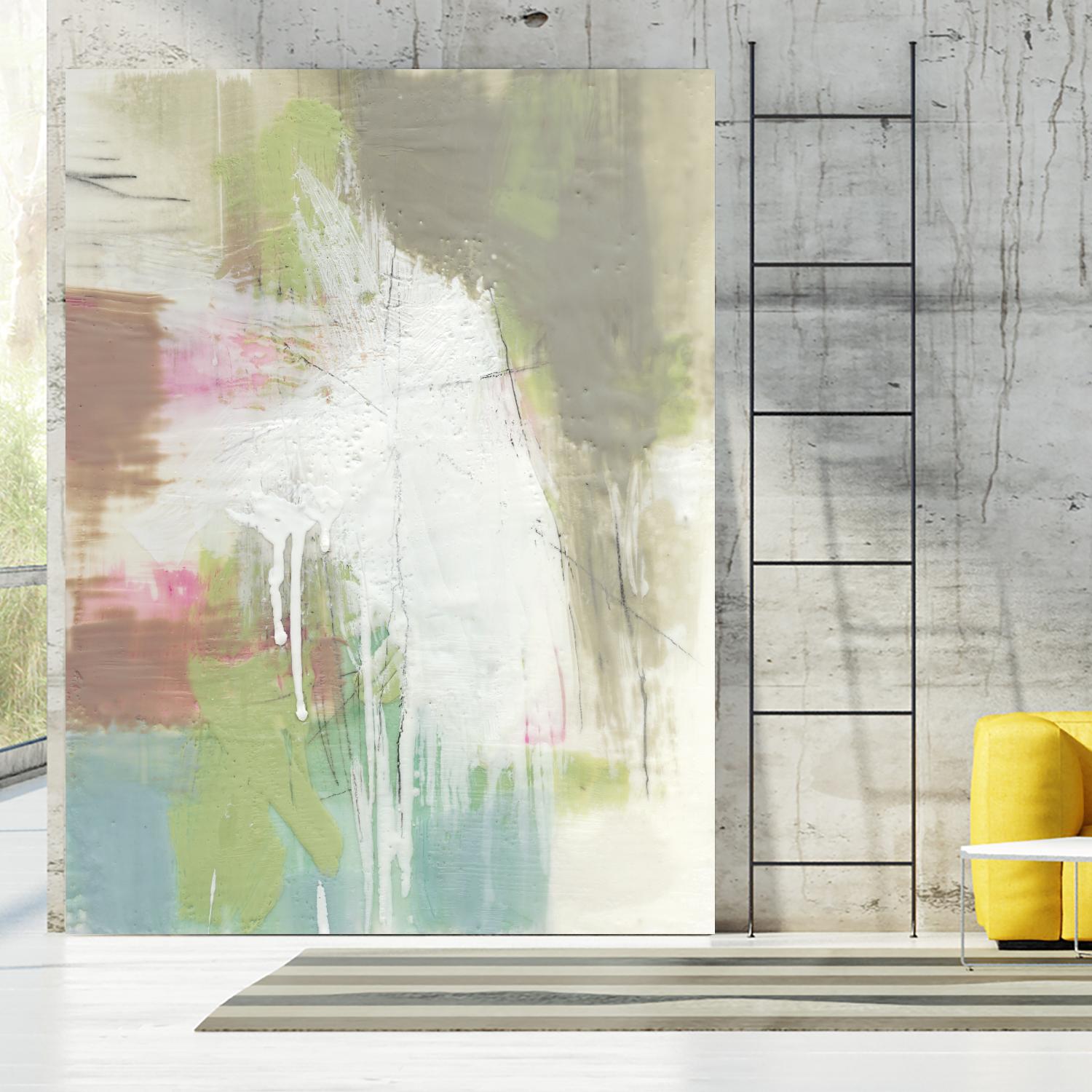 Retro Splash I by Jennifer Goldberger on GIANT ART - abstract