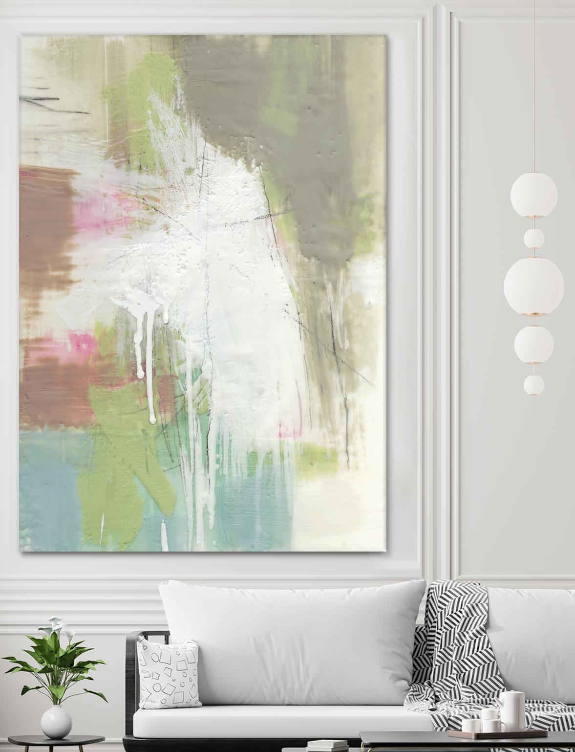 Retro Splash I by Jennifer Goldberger on GIANT ART - abstract