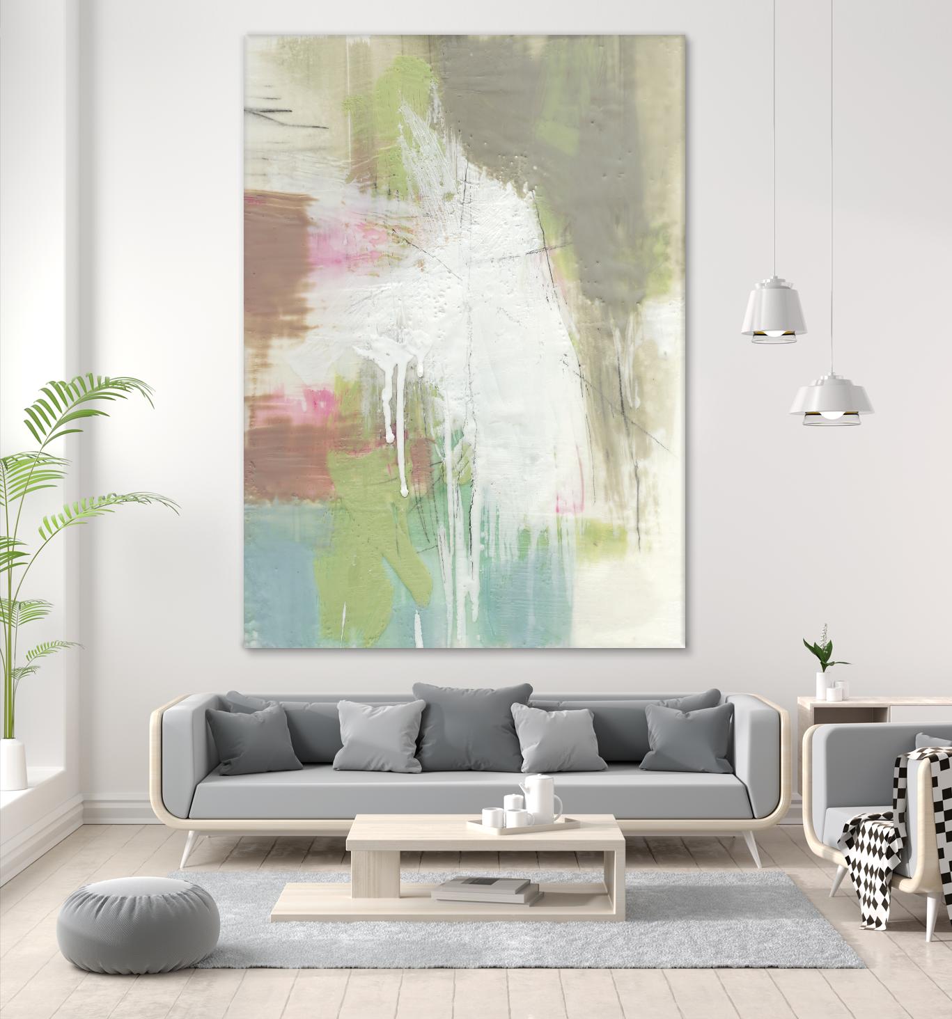 Retro Splash I by Jennifer Goldberger on GIANT ART - abstract