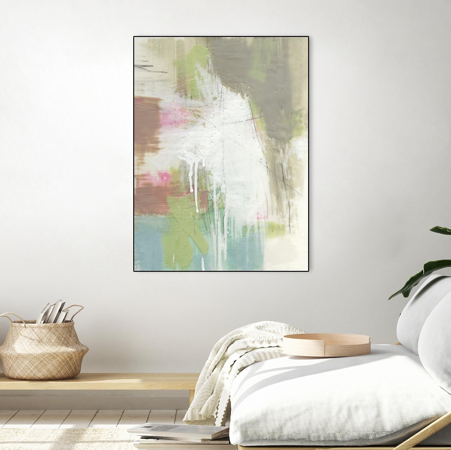 Retro Splash I by Jennifer Goldberger on GIANT ART - abstract