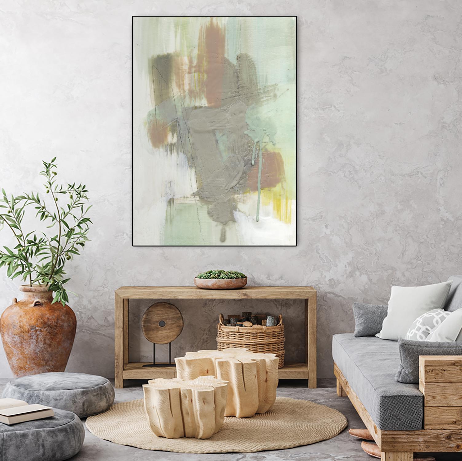 Retro Splash III by Jennifer Goldberger on GIANT ART - abstract