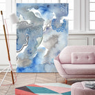 Subtle Blues II by Regina Moore on GIANT ART - blue abstract