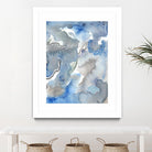 Subtle Blues II by Regina Moore on GIANT ART - blue abstract