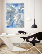 Subtle Blues II by Regina Moore on GIANT ART - blue abstract