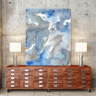 Subtle Blues II by Regina Moore on GIANT ART - blue abstract