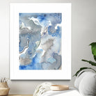Subtle Blues II by Regina Moore on GIANT ART - blue abstract