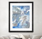 Subtle Blues II by Regina Moore on GIANT ART - blue abstract