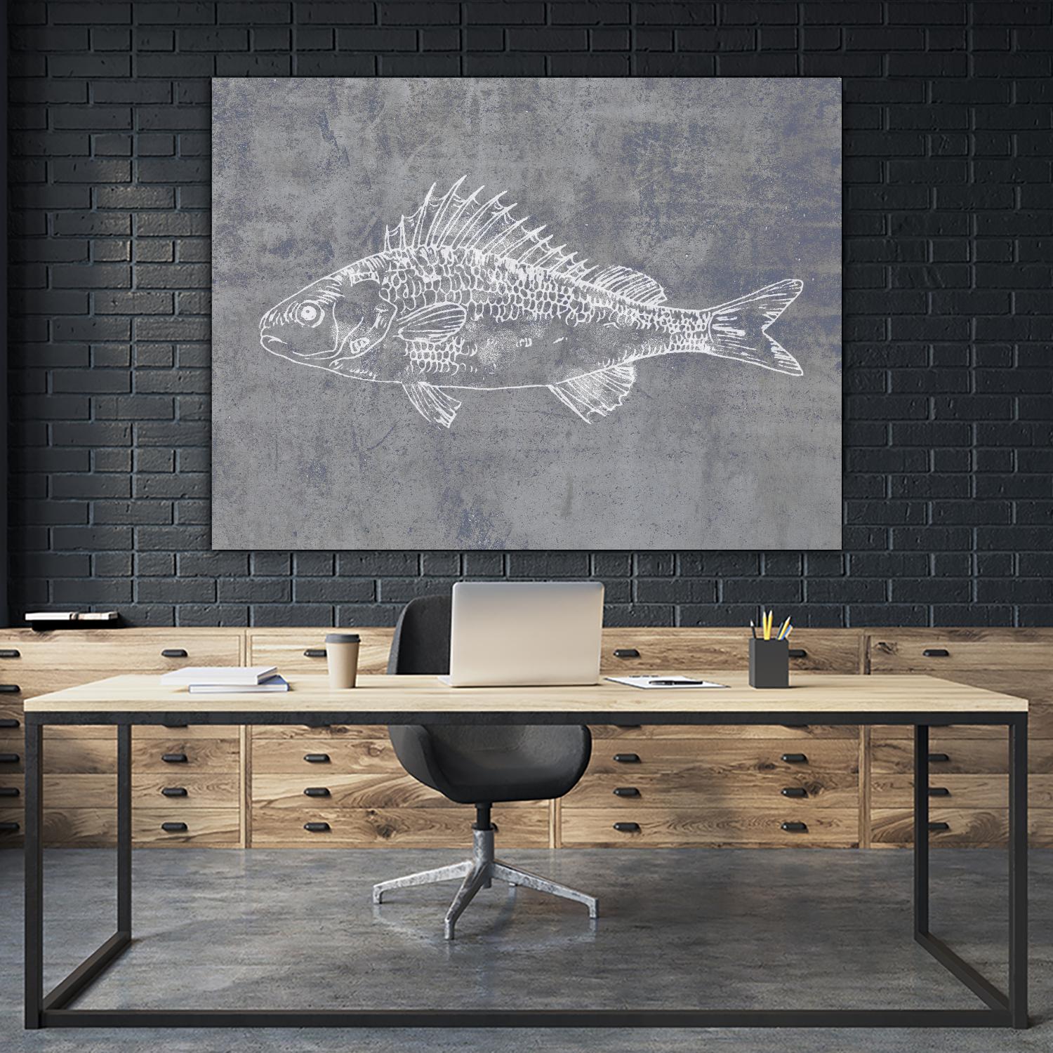 Like a Stone I by Melissa Wang on GIANT ART - animals