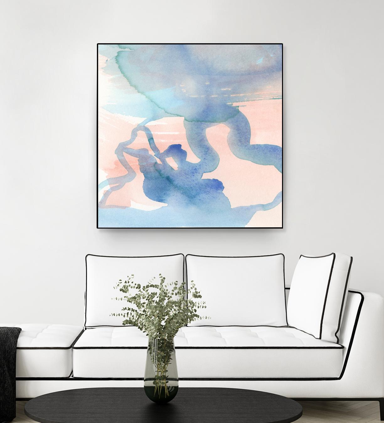 Suffusion III by Jamie Douglas on GIANT ART - blue abstract